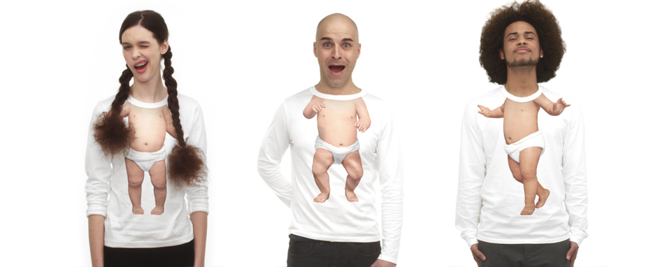 купить футболку Evian "Live young"